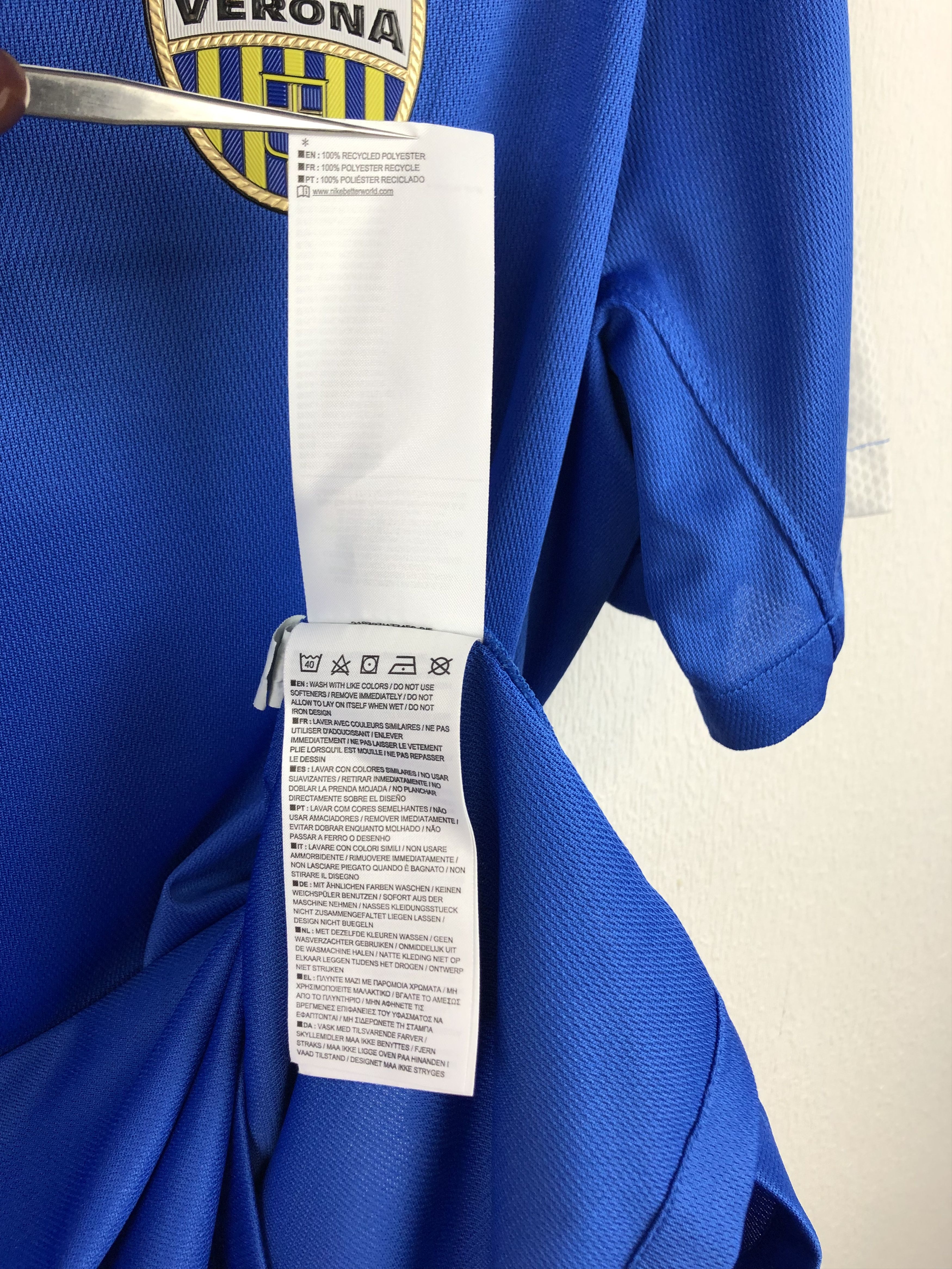 Nike Hellas Verona Football Shirt Nike Jersey Maglia Tee Hype Size US M / EU 48-50 / 2 - 12 Thumbnail