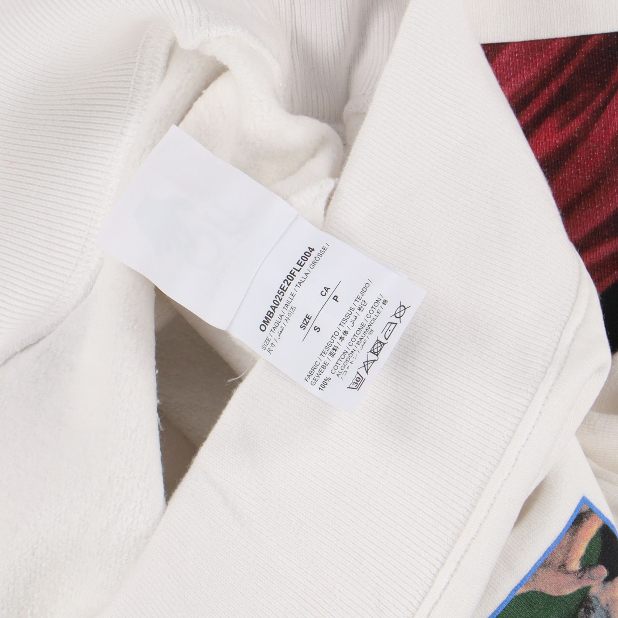 Off-White White Caravaggio Arrows Sweatshirt Size S / US 4 / IT 40 - 4 Thumbnail