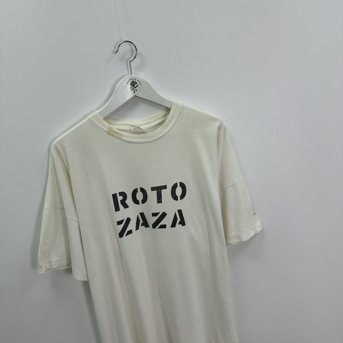 Vintage Vintage 90s Roto Zaza Jean Tinquely Gallery Basel art tee Size US XL / EU 56 / 4 - 3 Thumbnail