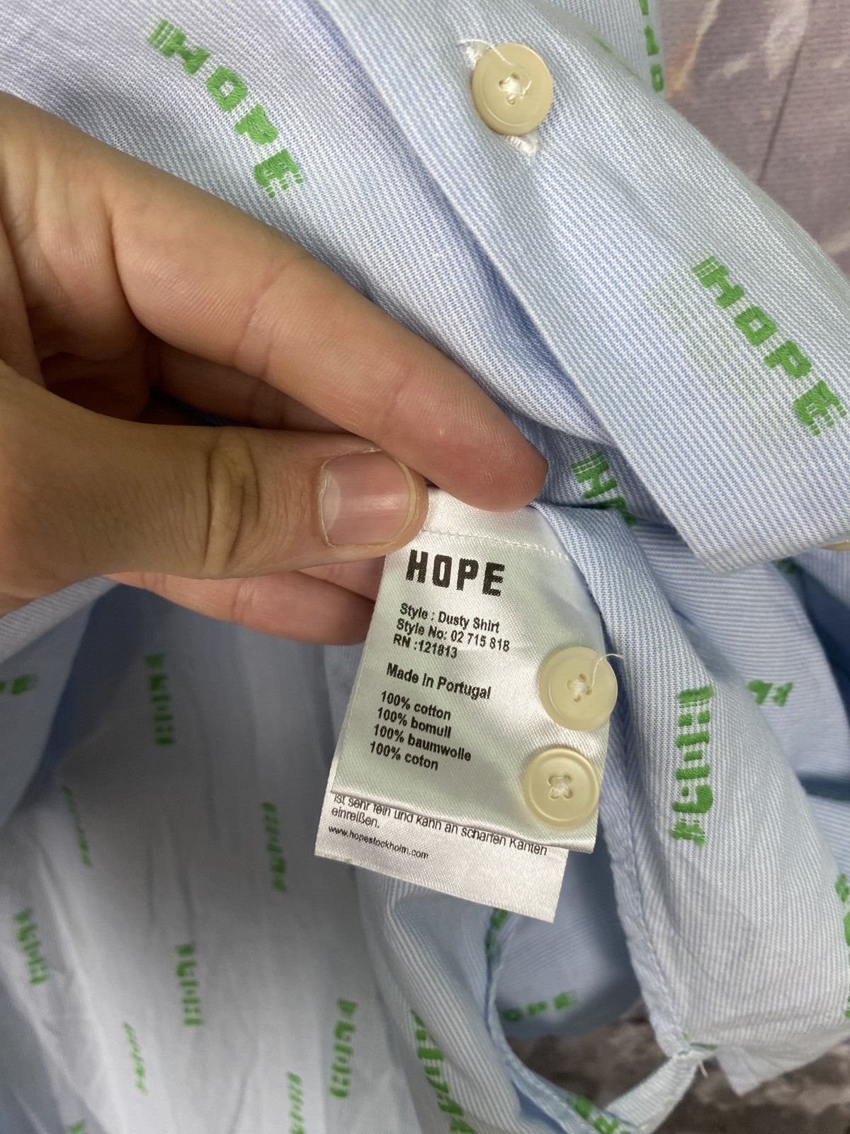 Hope Hope Monogram Stockholm Sleeveless Shirt Size Men 44 Wom 36 Size US S / EU 44-46 / 1 - 7 Thumbnail