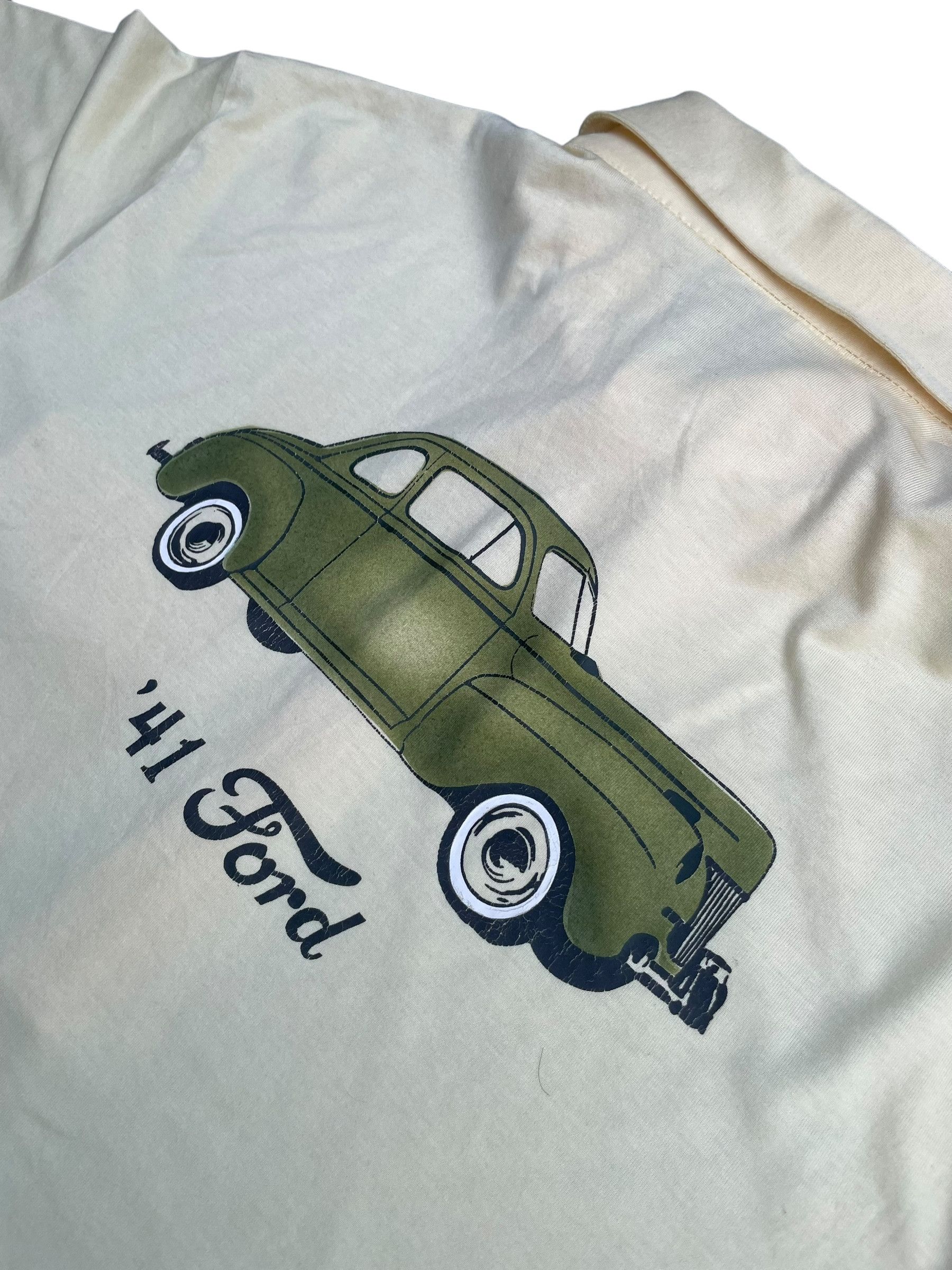 Original Montgomery × Vintage Vintage 41 Ford Montgomery Ward Polo Tee Size US XL / EU 56 / 4 - 4 Thumbnail