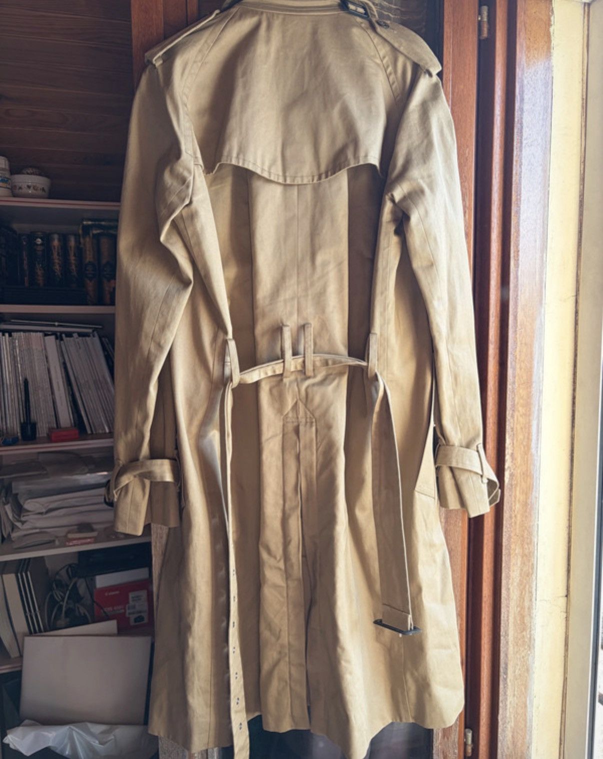 Hedi Slimane Sample FW14 Saint Laurent belted Trench Coat Hedi Slimane Size US M / EU 48-50 / 2 - 3 Thumbnail