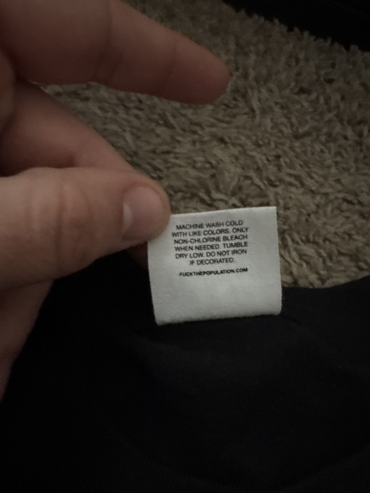 Fuck The Population Fuck The Population Tee Size US S / EU 44-46 / 1 - 4 Thumbnail