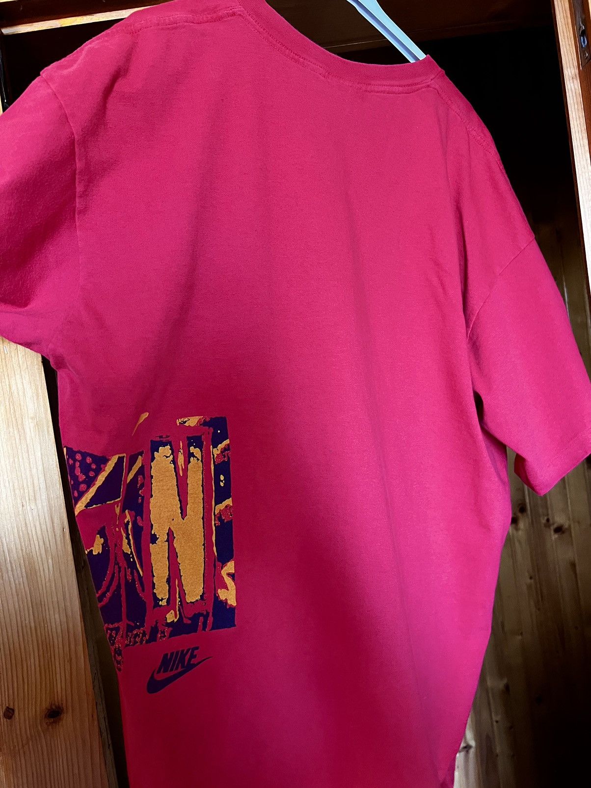 Jordan Brand × Nike × Vintage Nike Jordan t-shirt vintage 90’s big logo made in USA Size US XXL / EU 58 / 5 - 7 Thumbnail