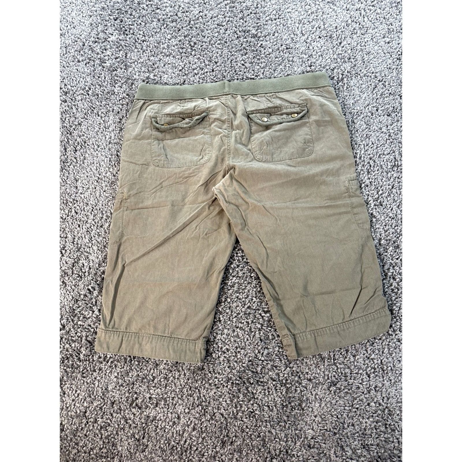 Old Navy VINTAGE Levis Old Navy Capri Jeans Womens L Low Rise Brown Cargo Baggy Y2K Relaxed Capris Ladies L Brown Levis Old Navy Capri Jeans Ladies L Brown Y2K Size 36" / US 14 / IT 50 - 7 Thumbnail