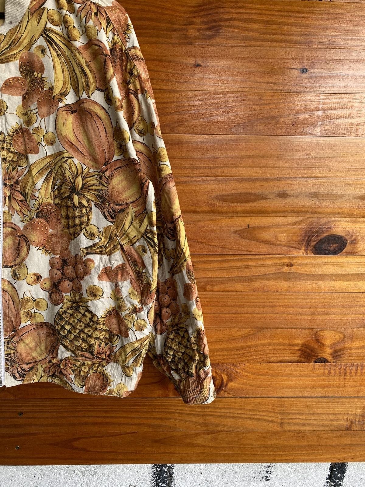 Issey Miyake Vintage HAI Sporting Gear Reversible Fruit Print Jacket Size US M / EU 48-50 / 2 - 15 Thumbnail