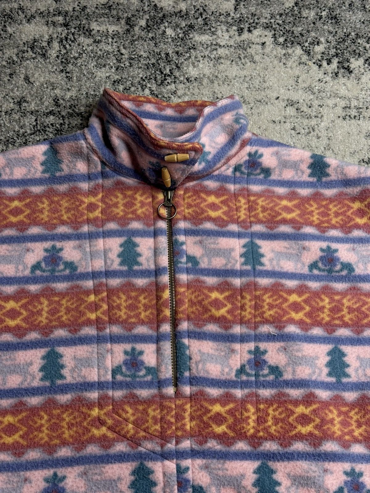 Adidas Vintage Adidas Lappland Trekking fleece Streetwear 90 Size US L / EU 52-54 / 3 - 2 Thumbnail