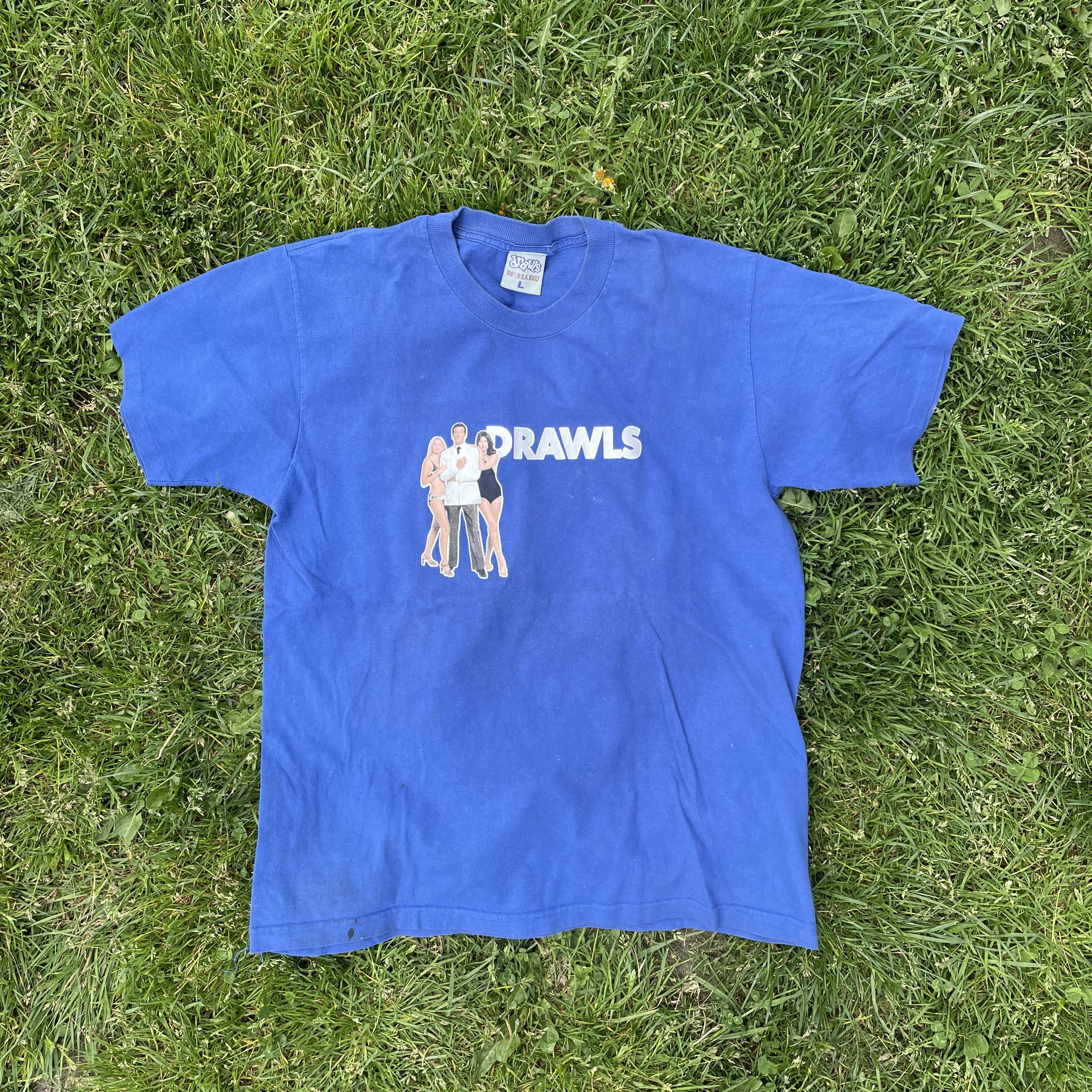 Other Vintage 90s Drawls T-Shirt – Rare Streetwear Skate Tee L Size US L / EU 52-54 / 3 - 1 Thumbnail