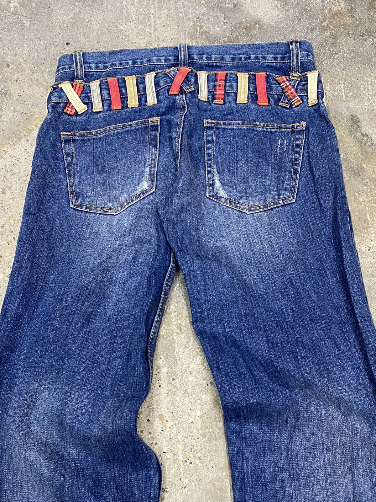 Japanese Brand Nylaus jeans pant double waist Size US 34 / EU 50 - 7 Thumbnail