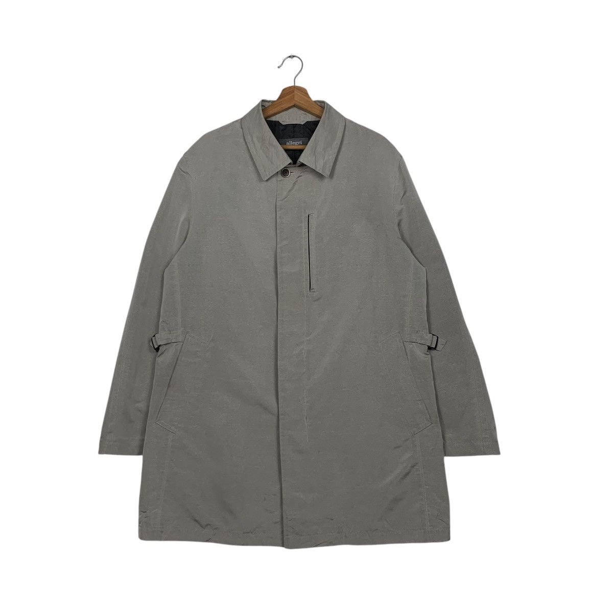 20万【allegri アレグリ】イタリア製ナイロン洗練ワークコート 20万【allegri アレグリ】イタリア製ナイロン洗練ワークコート