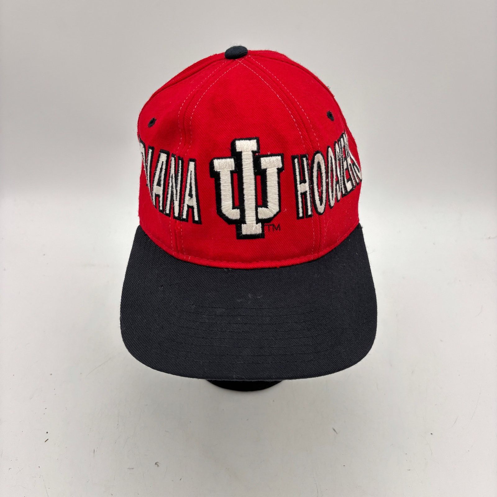 Starter Vintage 90s Starter Indiana Hoosiers NCAA Wool Hat Size ONE SIZE - 1 Thumbnail