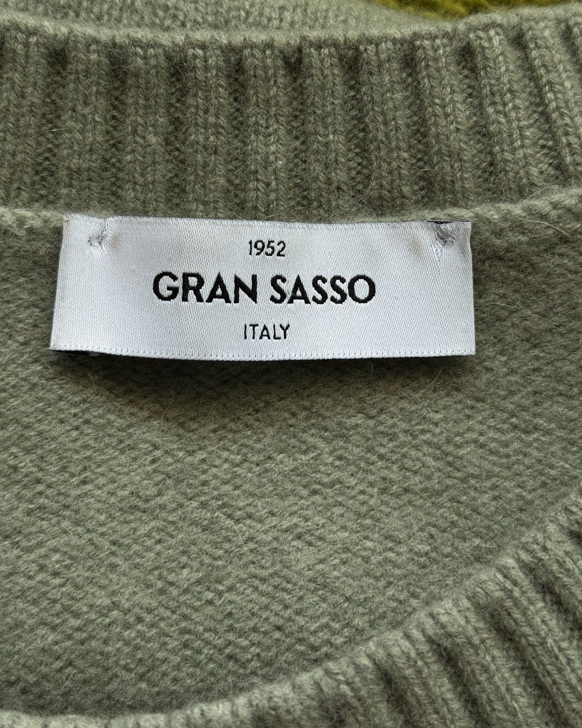 Gran Sasso Gran Sasso wool cashmere blend mint-green sweater Size M / US 6-8 / IT 42-44 - 4 Thumbnail