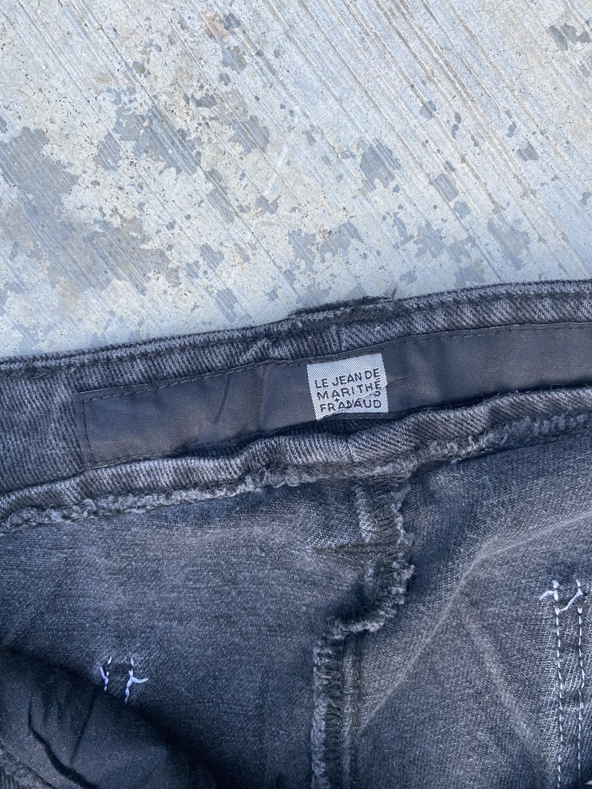 Marithe + Francois Girbaud Distressed Le Jeans Marithe Francois Girbaud Cargo Pants Size US 36 / EU 52 - 9 Thumbnail