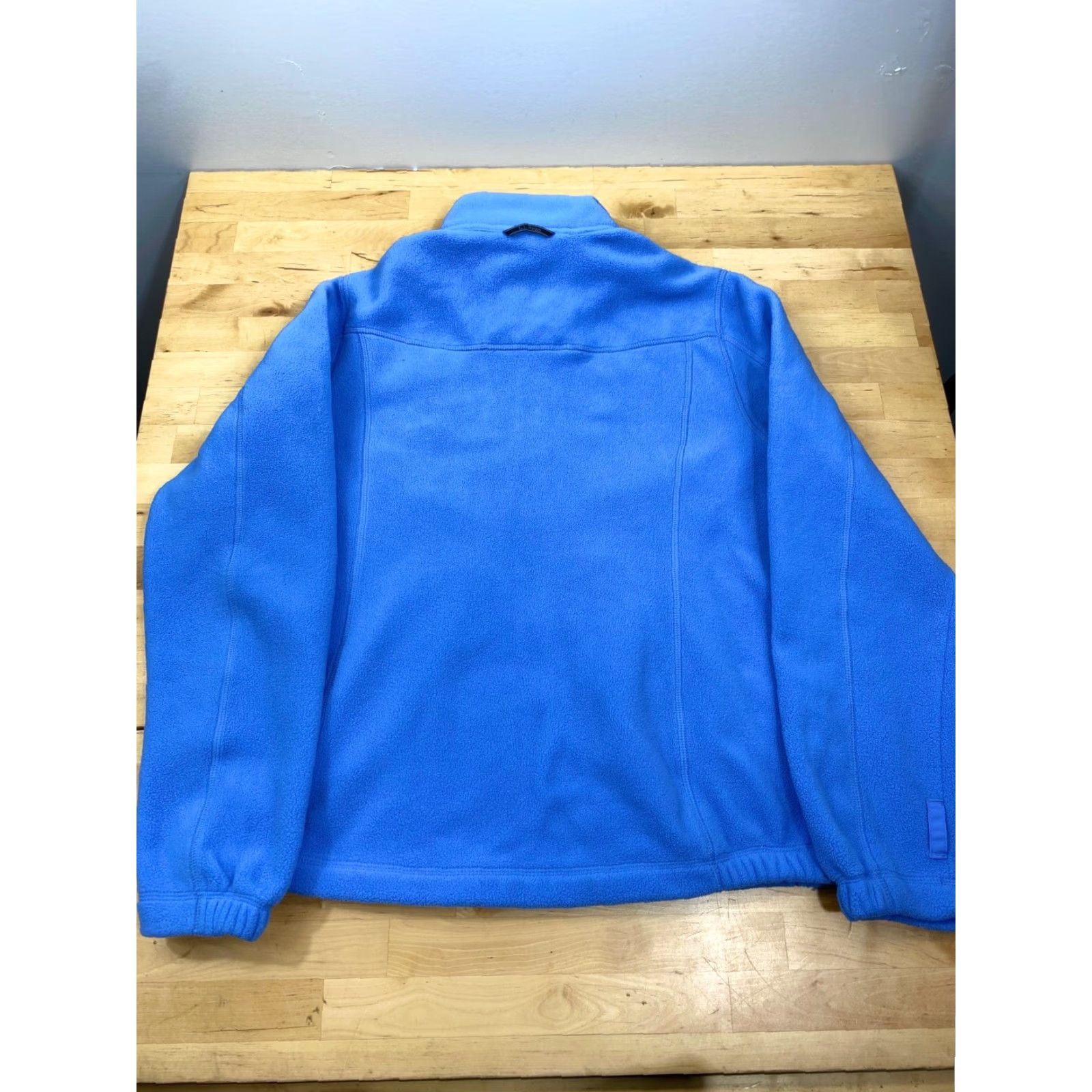Vintage VINTAGE LL Bean Womens Fleece Jacket Full Zip M Light Blue Outdoor Hiking #3677 Size M / US 6-8 / IT 42-44 - 8 Thumbnail