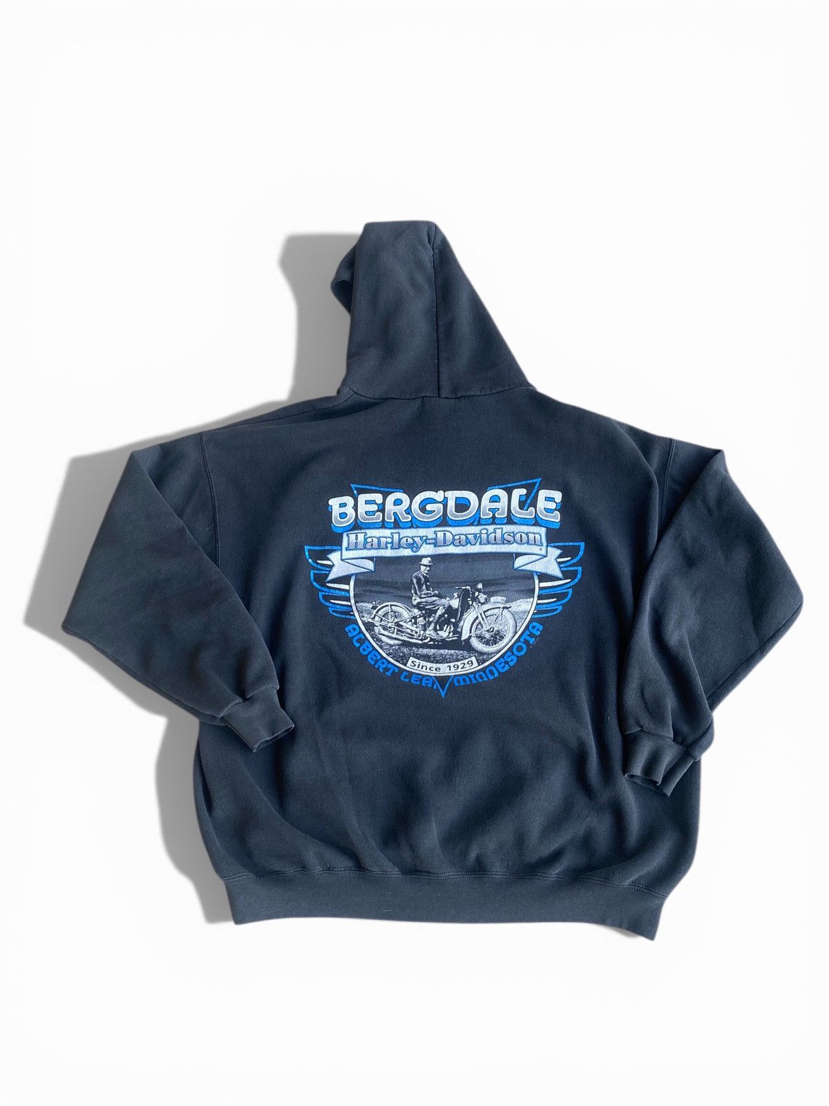 Vintage Harley Davidson Feel The Heat 1998 Hoodie