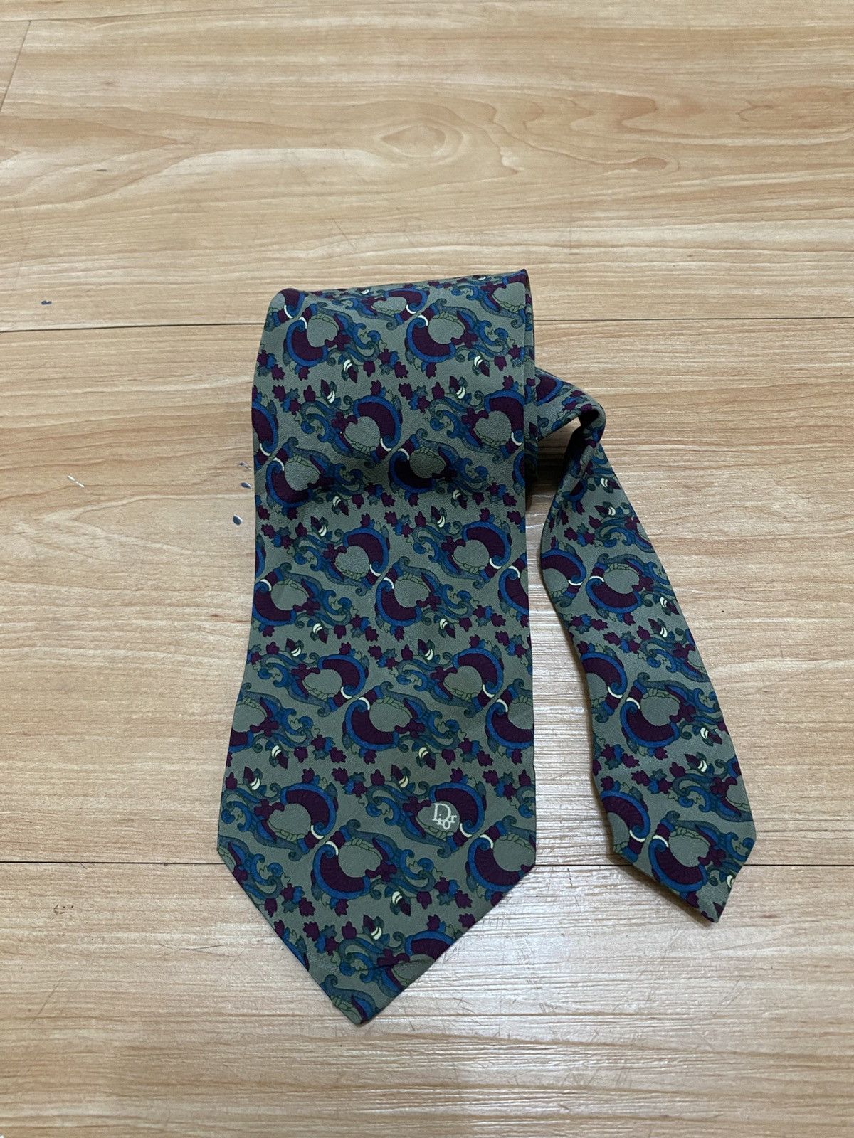 Christian Dior Monsieur Vintage christian dior tie very nice design Size ONE SIZE - 1 Thumbnail