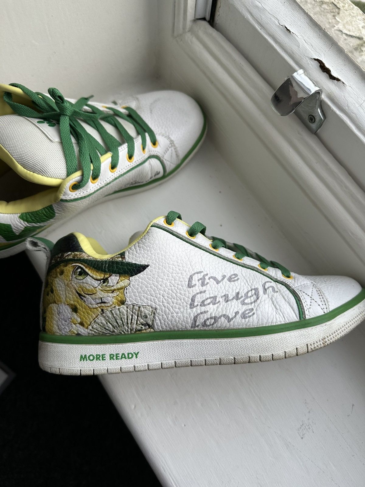 Asspizza × Designer × Japanese Brand Haunted Starbucks James Wallace SpongeBob skate shoes Size US 10 / EU 43 - 5 Thumbnail
