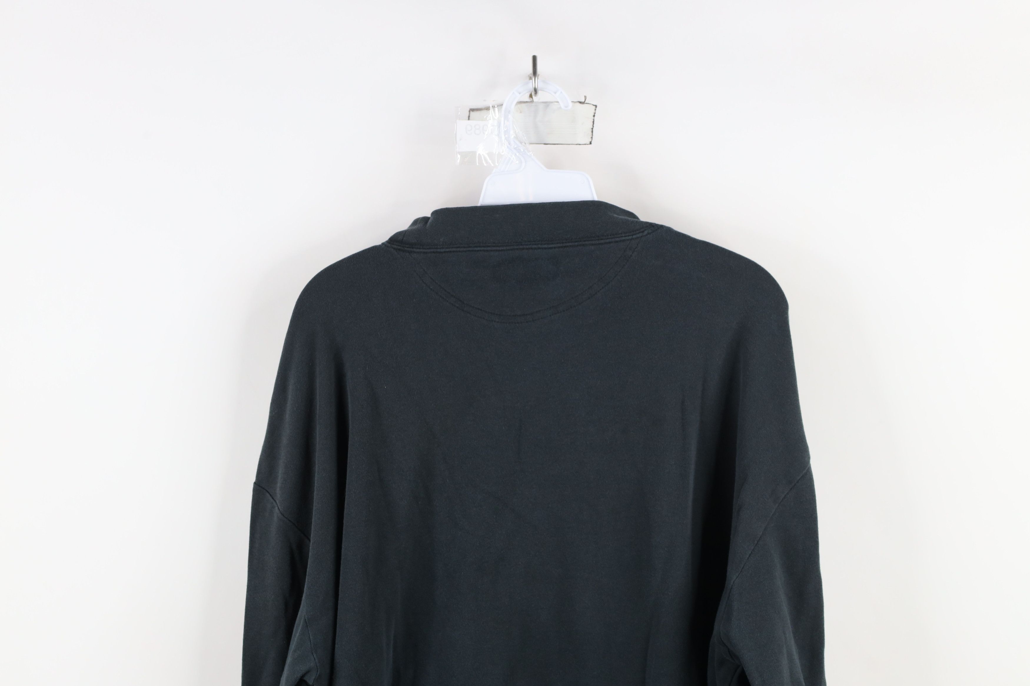 Vintage Vintage 90s Cat Caterpillar Long Sleeve Mock Neck T-Shirt Size US XL / EU 56 / 4 - 13 Thumbnail