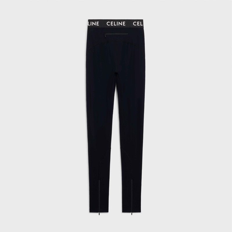 Celine o1w1db10526 2Z1317 Lagging in Black Size 28" / US 6 / IT 42 - 2 Thumbnail