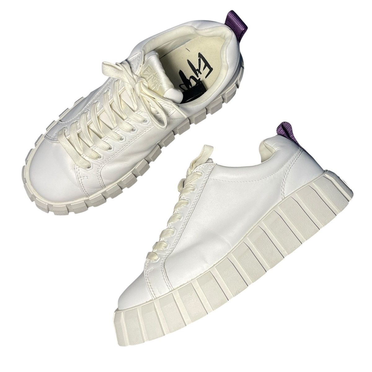Eytys Eytys Leather Odessa Low-top Chunky Sneakers Size US 10 / EU 43 - 2 Thumbnail