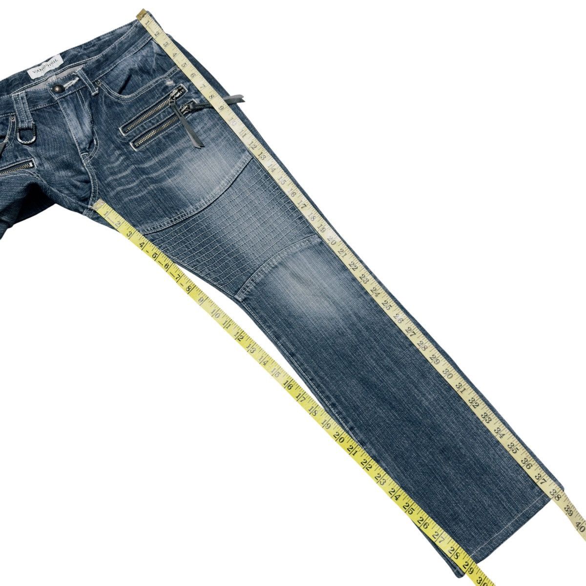 Vanquish Vintage Vanquish Denim Biker Jeans Balmain Size US 30 / EU 46 - 18 Thumbnail