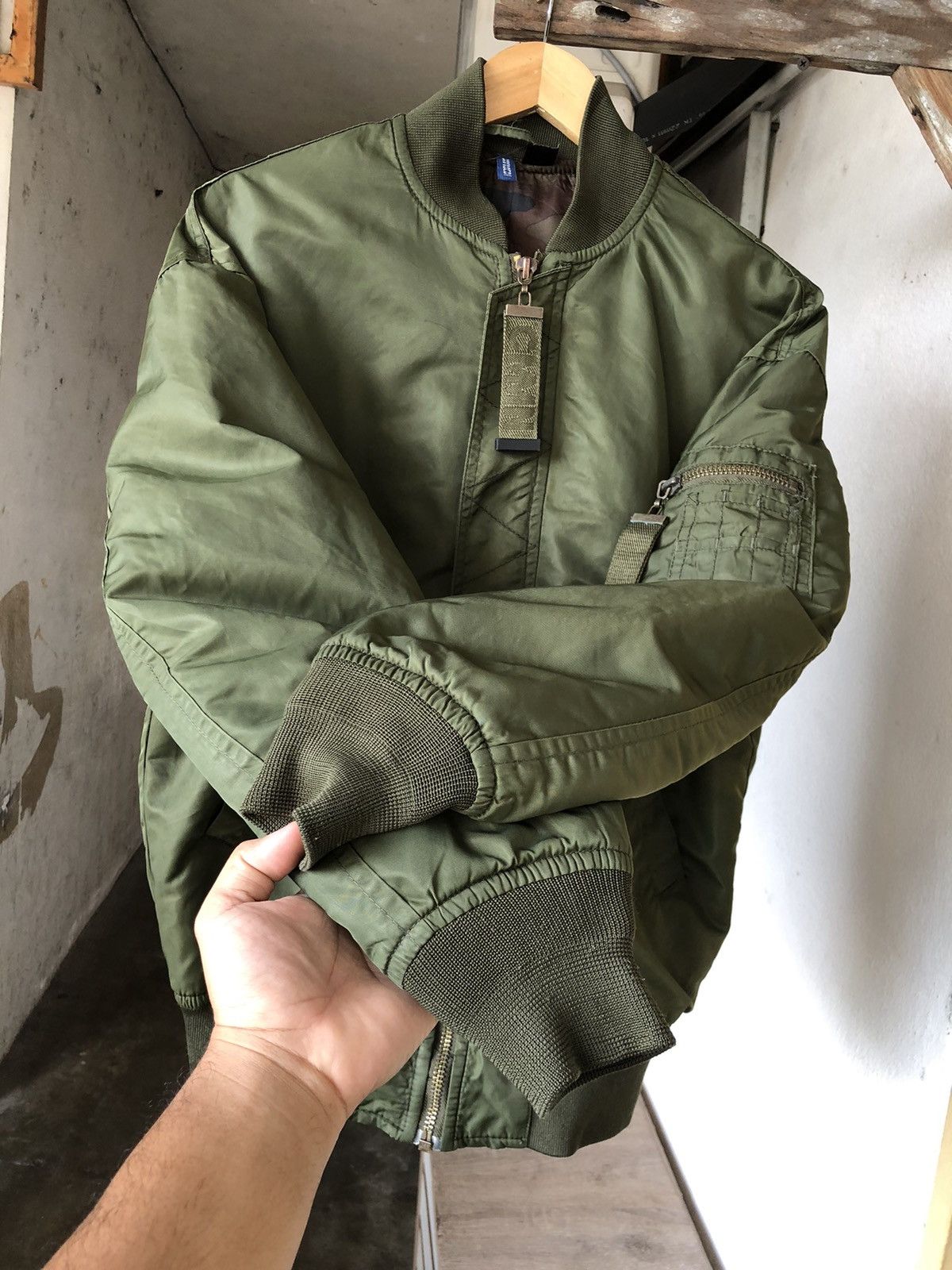 Vintage Rare❗️H&M x CMMN Military Bomber Jacket Size US XS / EU 42 / 0 - 12 Thumbnail