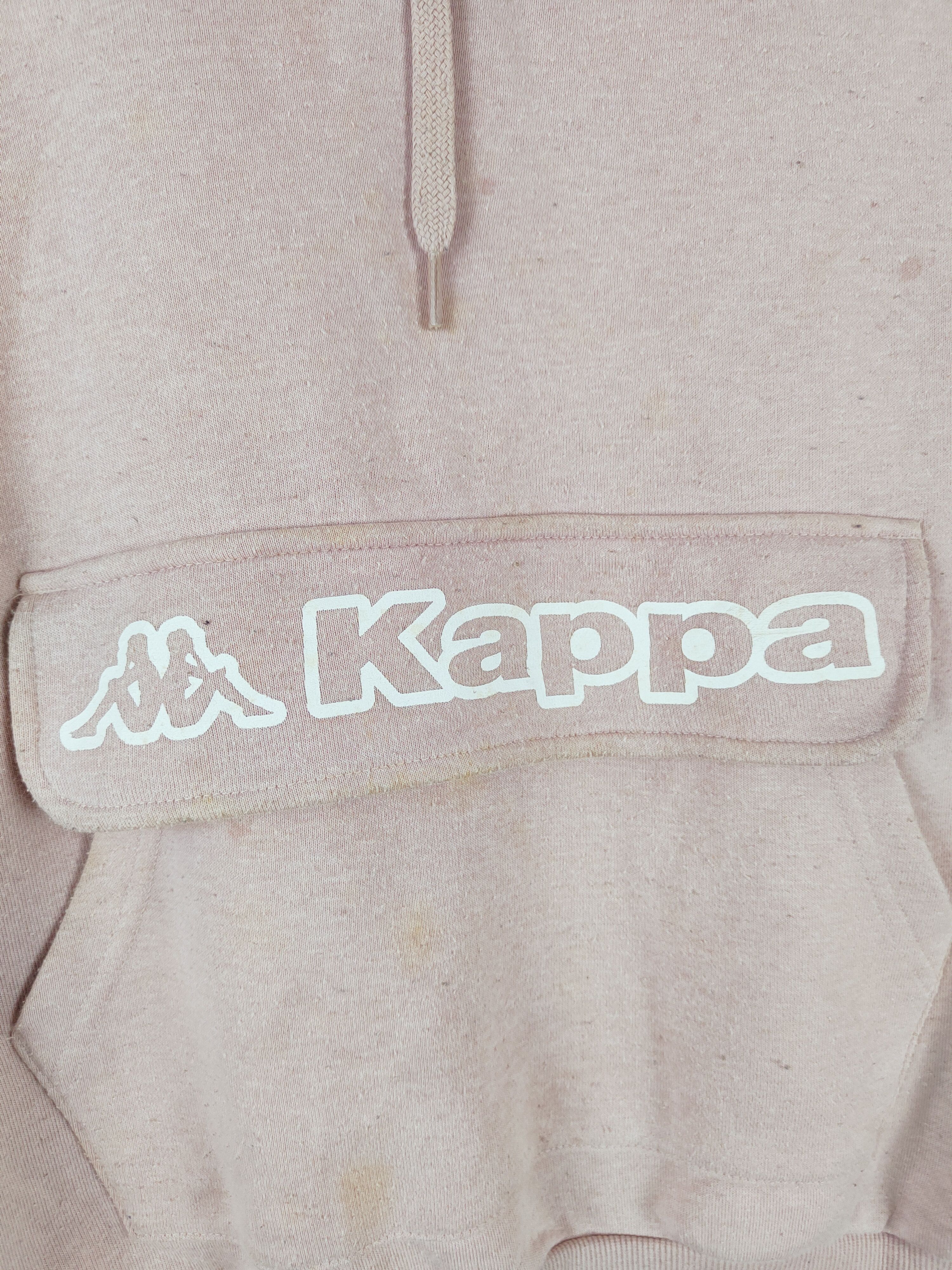 Kappa Kappa Pink Hoodie vintage Sweatshirts #W176 Size L / US 10 / IT 46 - 3 Thumbnail