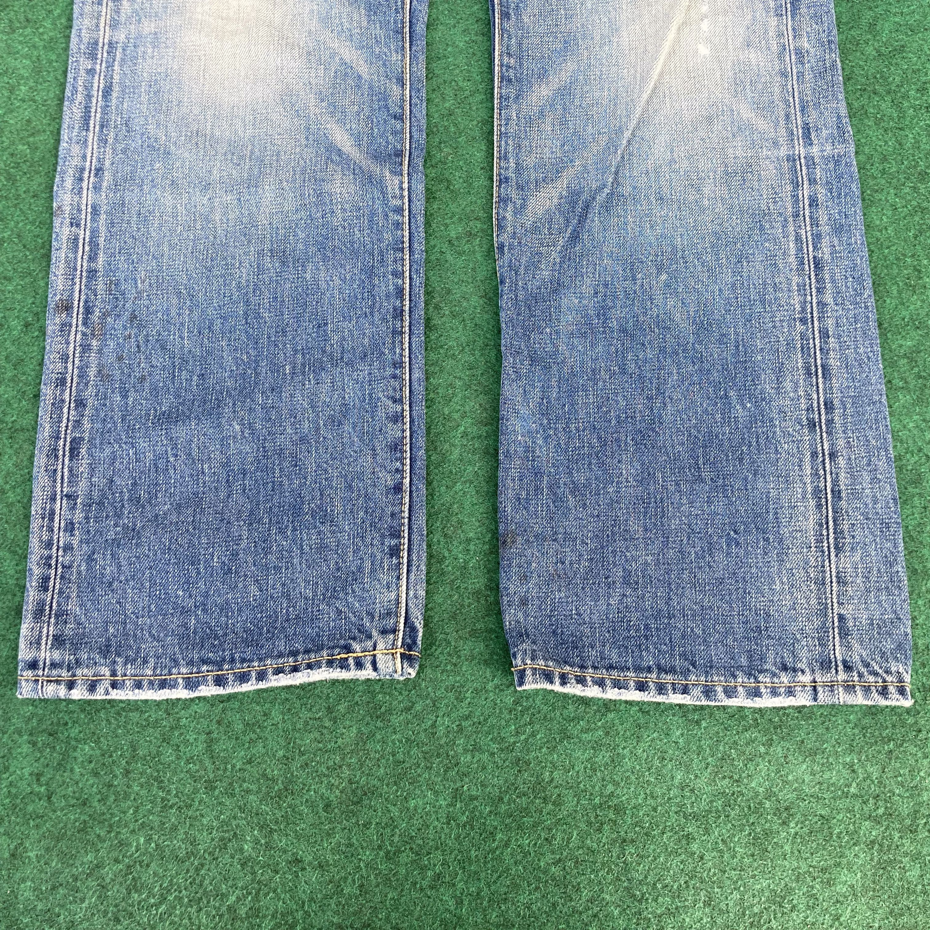 Journal Standard 30x30 Vtg Journal Standard Selvedge Faded Denim Blue Jeans Size US 30 / EU 46 - 10 Thumbnail