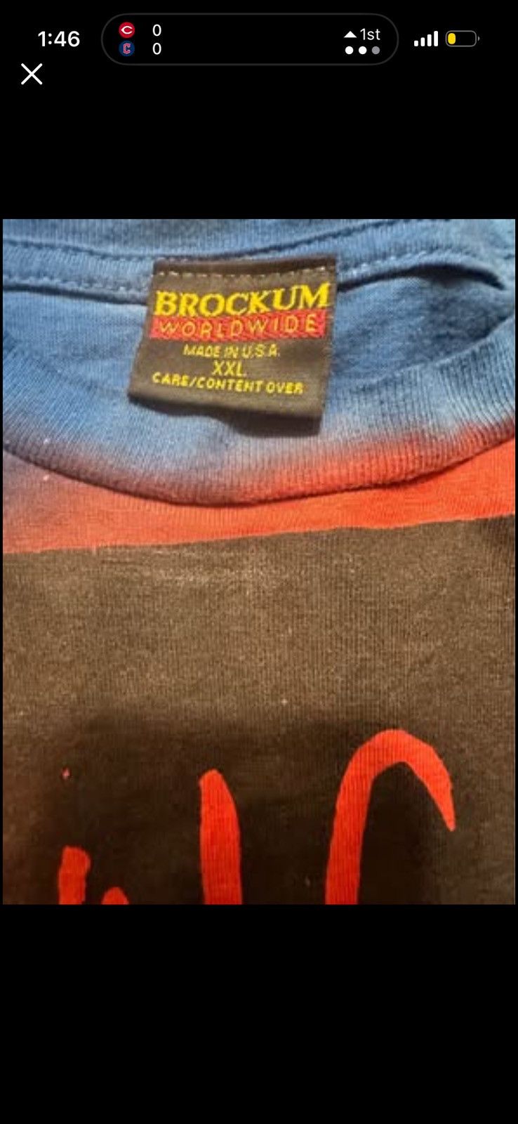 Brockum Rolling Stones Voodoo Lounge Vintage Tee Size US XXL / EU 58 / 5 - 3 Thumbnail