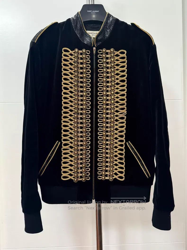 Saint Laurent Paris Saint Laurent Paris Palace Snake Pattern Jacket i Size US S / EU 44-46 / 1 - 1 Thumbnail