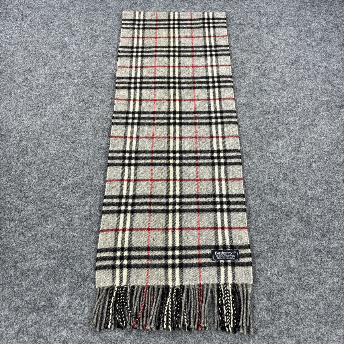 Burberry × Vintage Burberrys Scarf # D790 # Muffler # Neckwear # Nova Check Size ONE SIZE - 4 Thumbnail