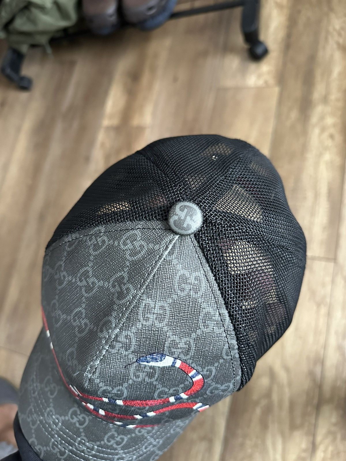 Gucci Gucci Kingsnake Baseball Cap Hat Italy Size ONE SIZE - 7 Thumbnail