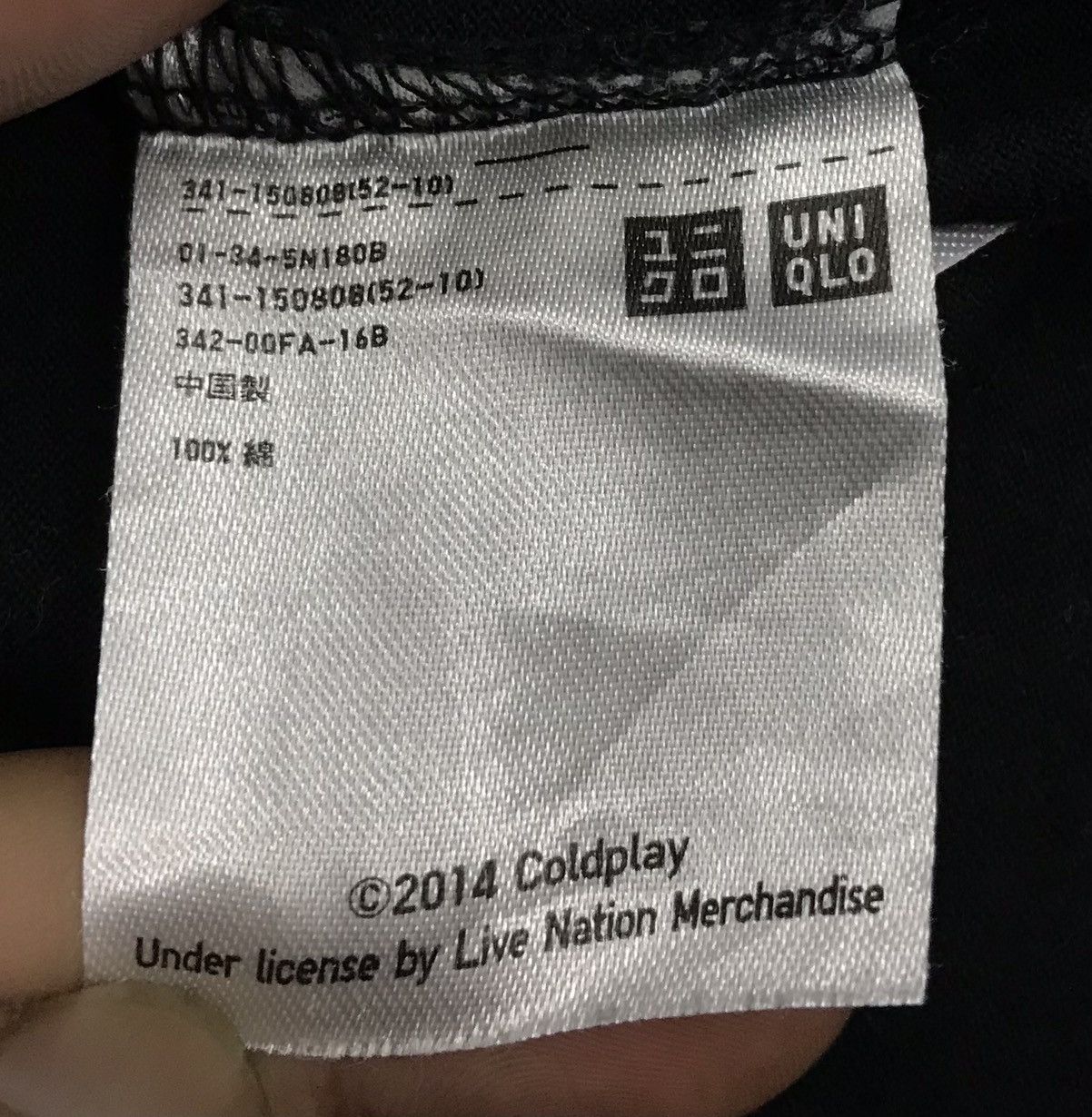 Band Tees × Uniqlo × Vintage Vintage Uniqlo Coldplay Viva Lavida Shirt Size US M / EU 48-50 / 2 - 7 Thumbnail