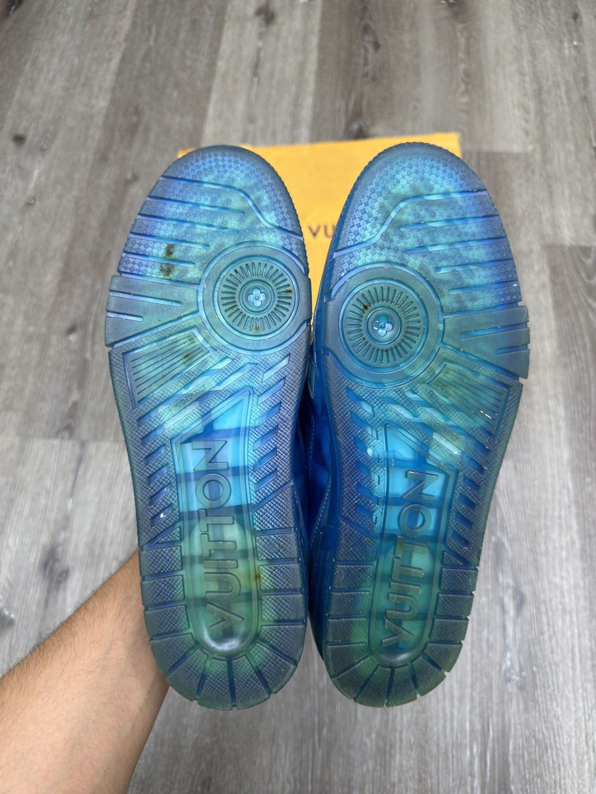 Louis Vuitton Louis Vuitton Trainer Transparent Blue Size US 8 / EU 41 - 5 Thumbnail