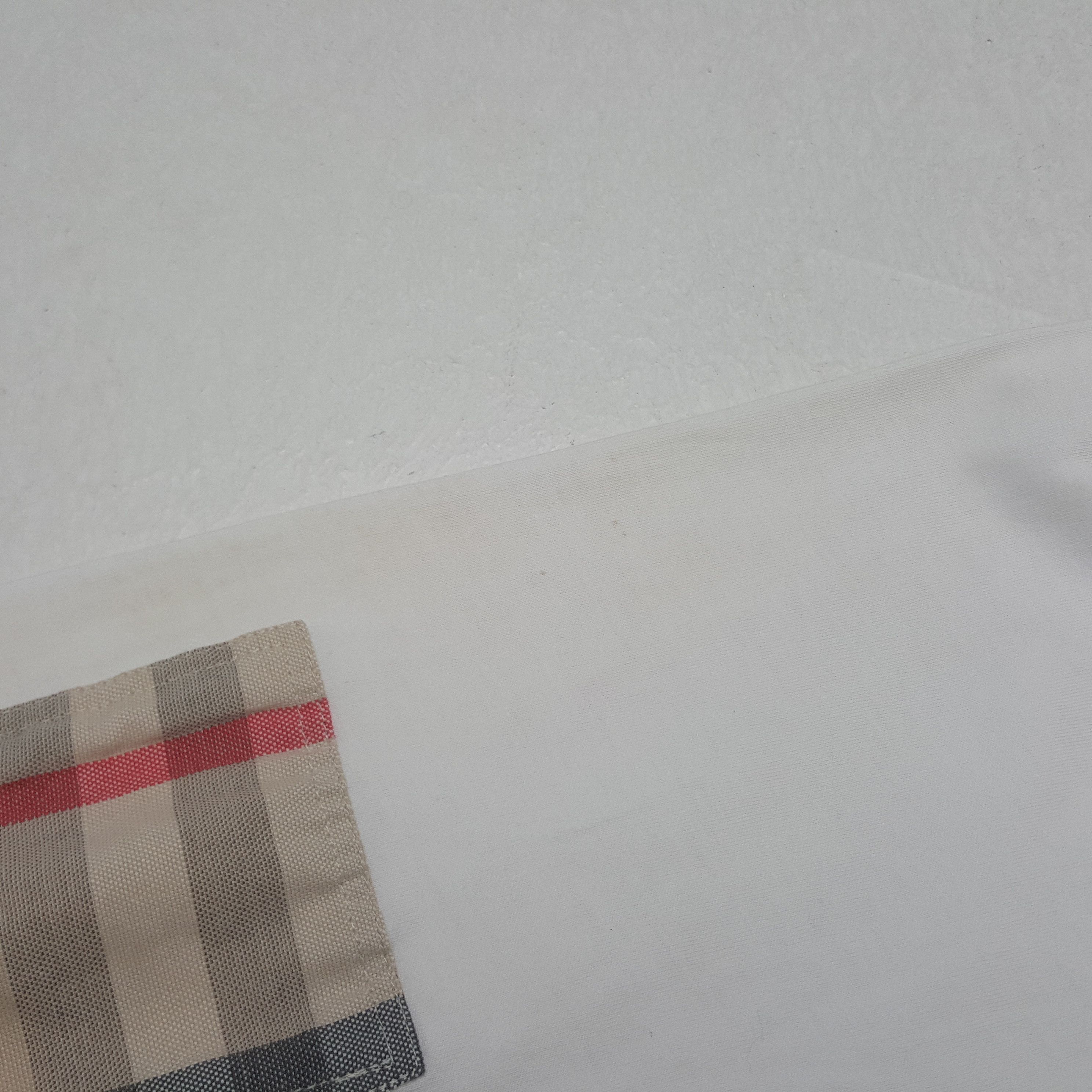 Burberry Burberry London Custom Spell Out Nova Check Patch Tshirt Size US M / EU 48-50 / 2 - 6 Thumbnail