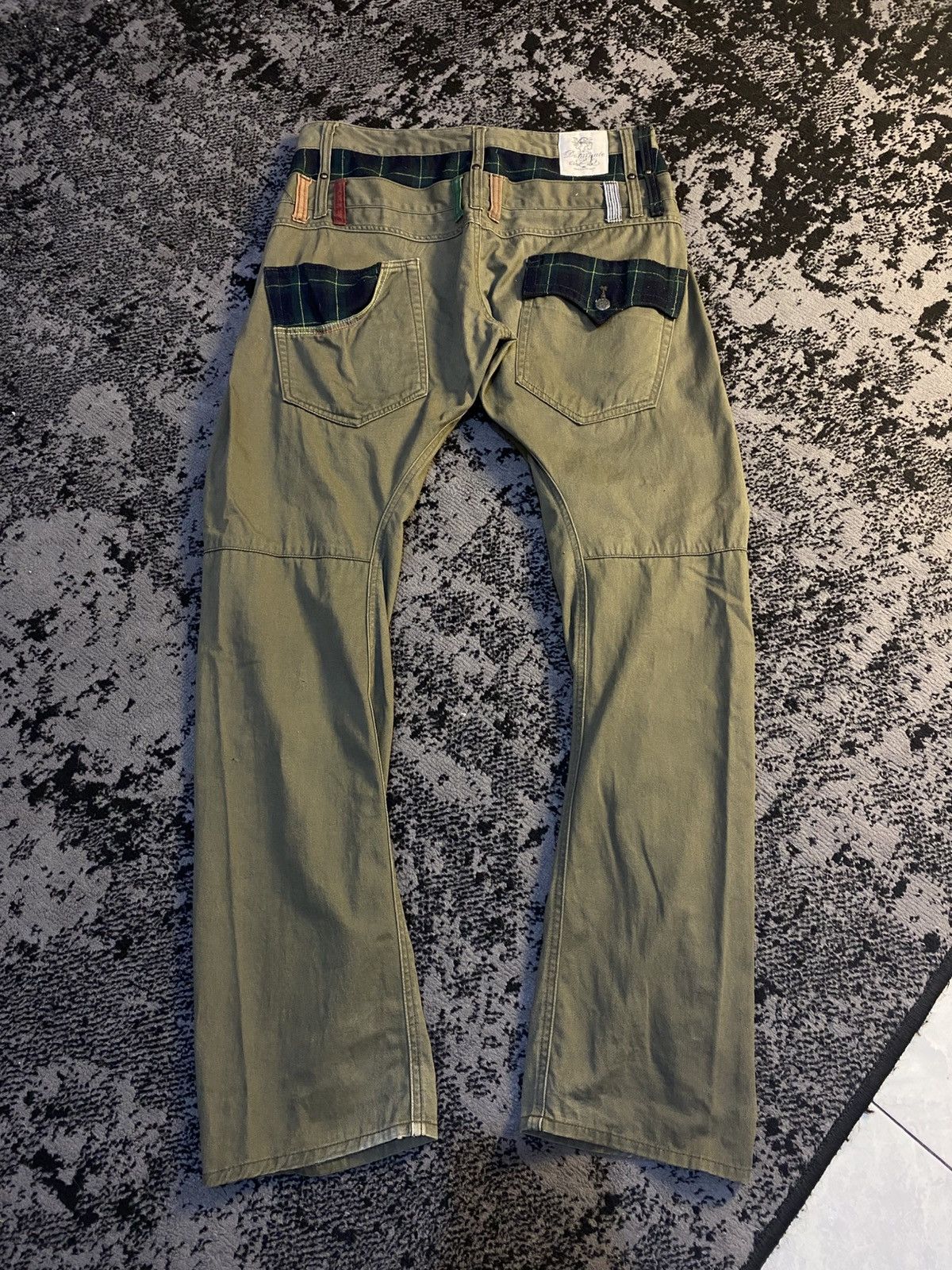 PPFM 2000s Double Waist Dominate Japan Ifsix Vkei Pants Y2k🔥 Size US 32 / EU 48 - 1 Thumbnail