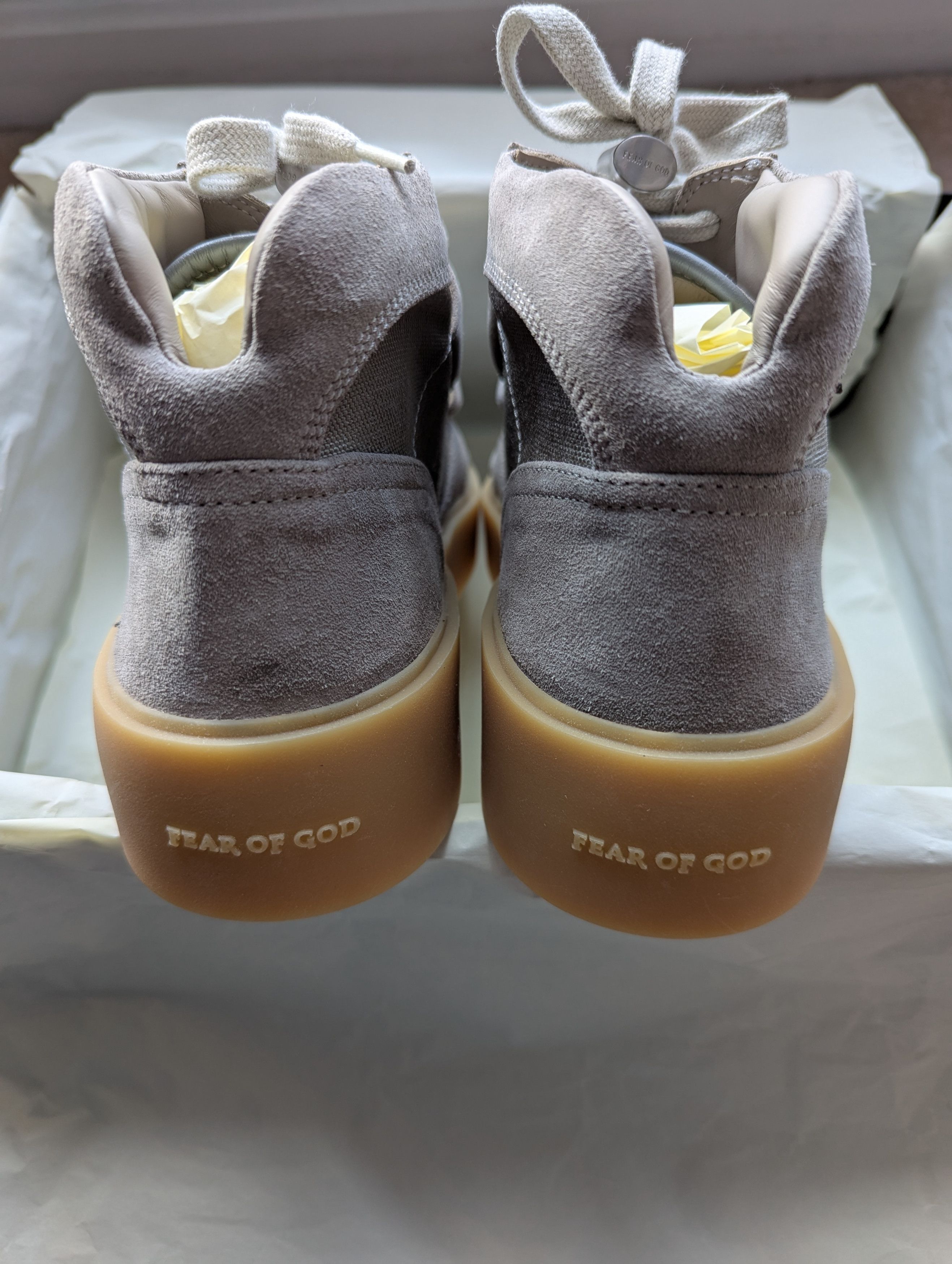 Fear of God Fear of God Suede Skate Mid ‘Interstellar Gum’ Size US 8 / EU 41 - 17 Thumbnail