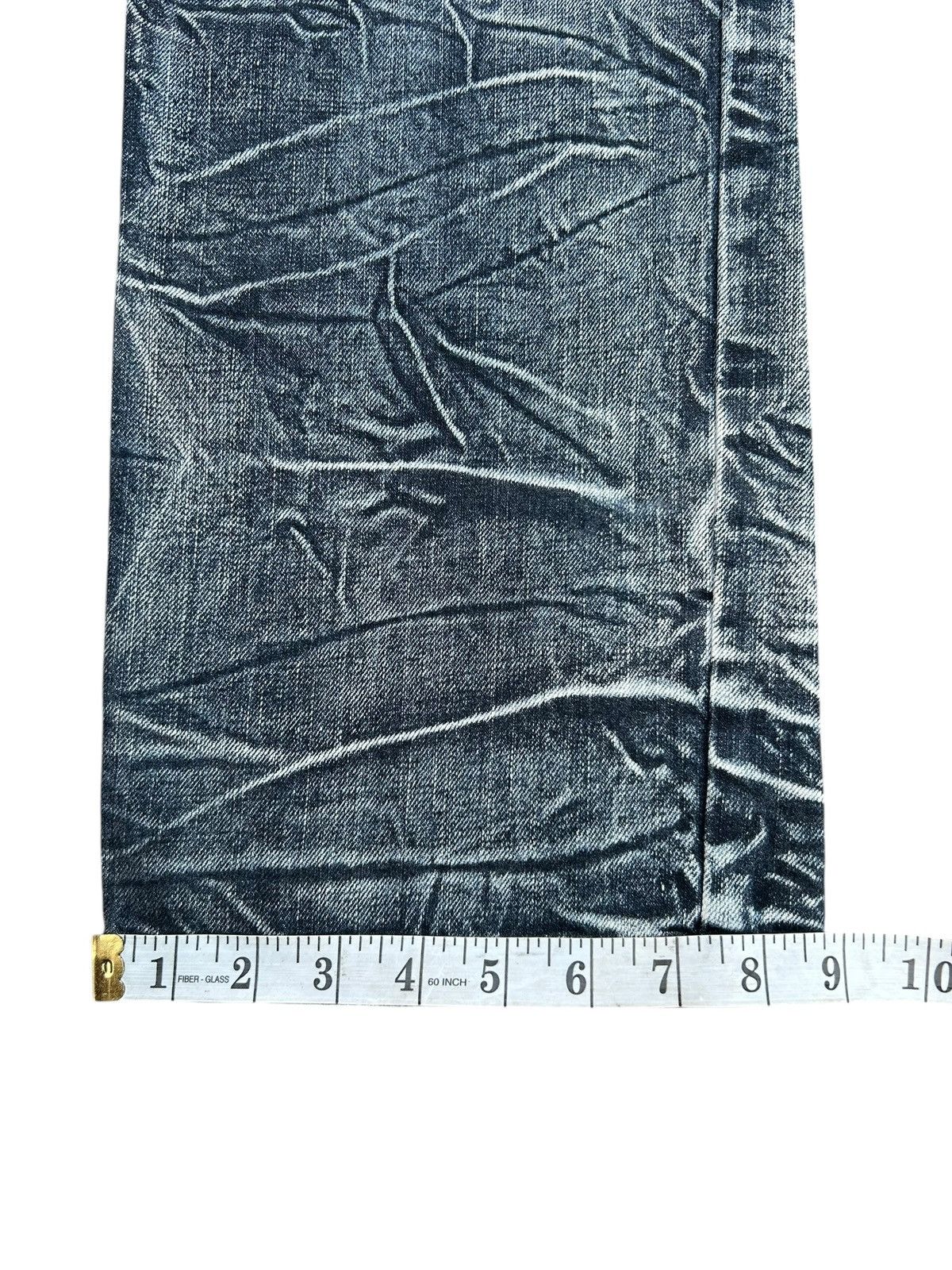 Kapital Nylaus Double Waist Japanese Punk Distressed Denim Jeans Size US 34 / EU 50 - 24 Thumbnail
