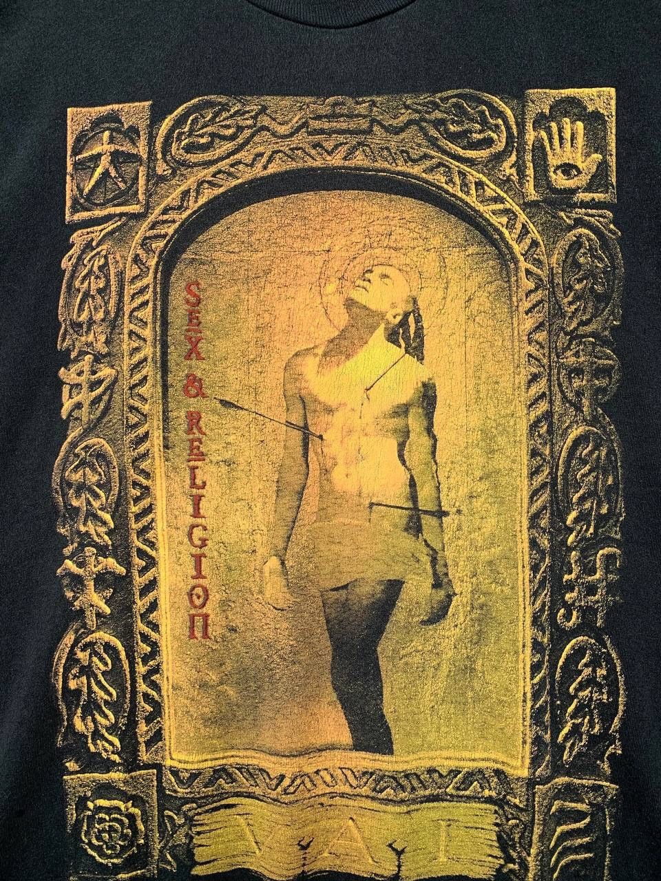 Giant × Vintage RARE 1993 Steve Vai Sex and Religion Vintage Shirt Size US XL / EU 56 / 4 - 3 Thumbnail