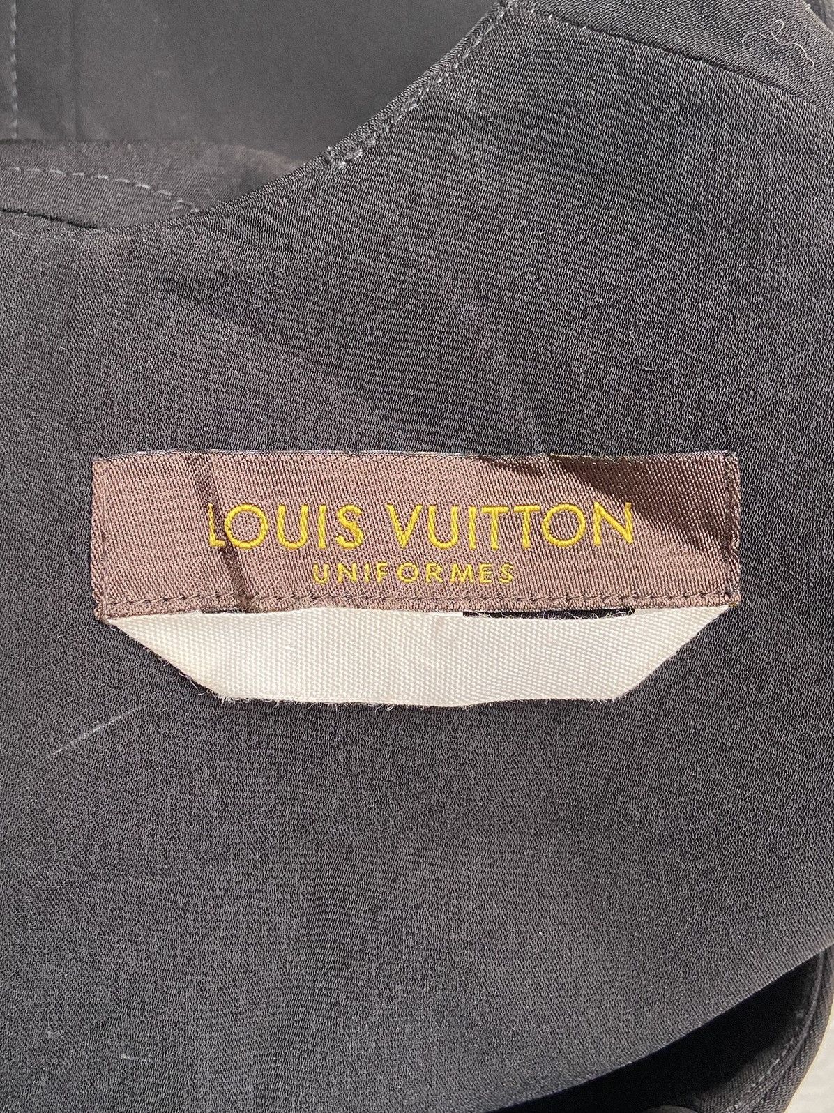 Louis Vuitton LOUIS VUITTON Black Midi Dress Size XS / US 0-2 / IT 36-38 - 19 Thumbnail