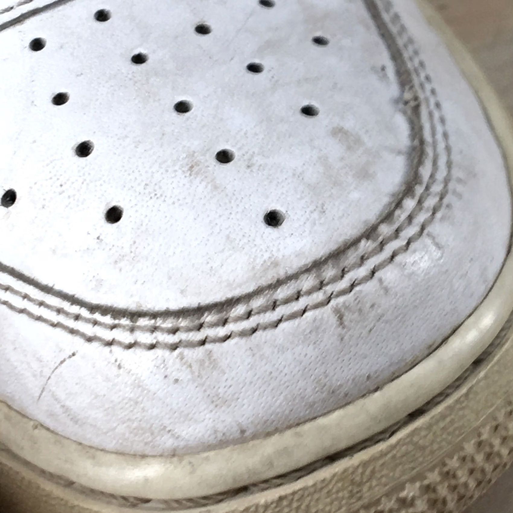 Nike Nike Air Force 1 Womens Low Top Sneakers White Faux Leather 315115-112 Size M / US 6-8 / IT 42-44 - 4 Thumbnail