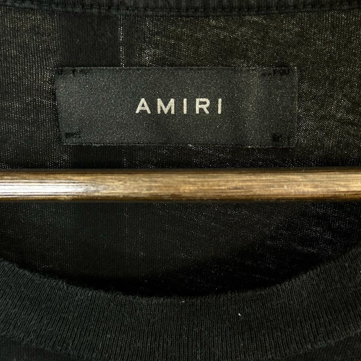 Amiri Amiri Basic Logo T-Shirt Black Size US XL / EU 56 / 4 - 3 Thumbnail