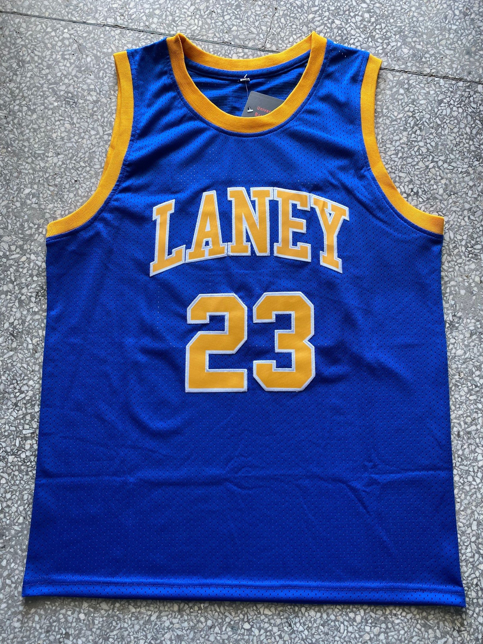 Vintage Michael retailer Jordan Laney High School #23 True School Authentics Jersey