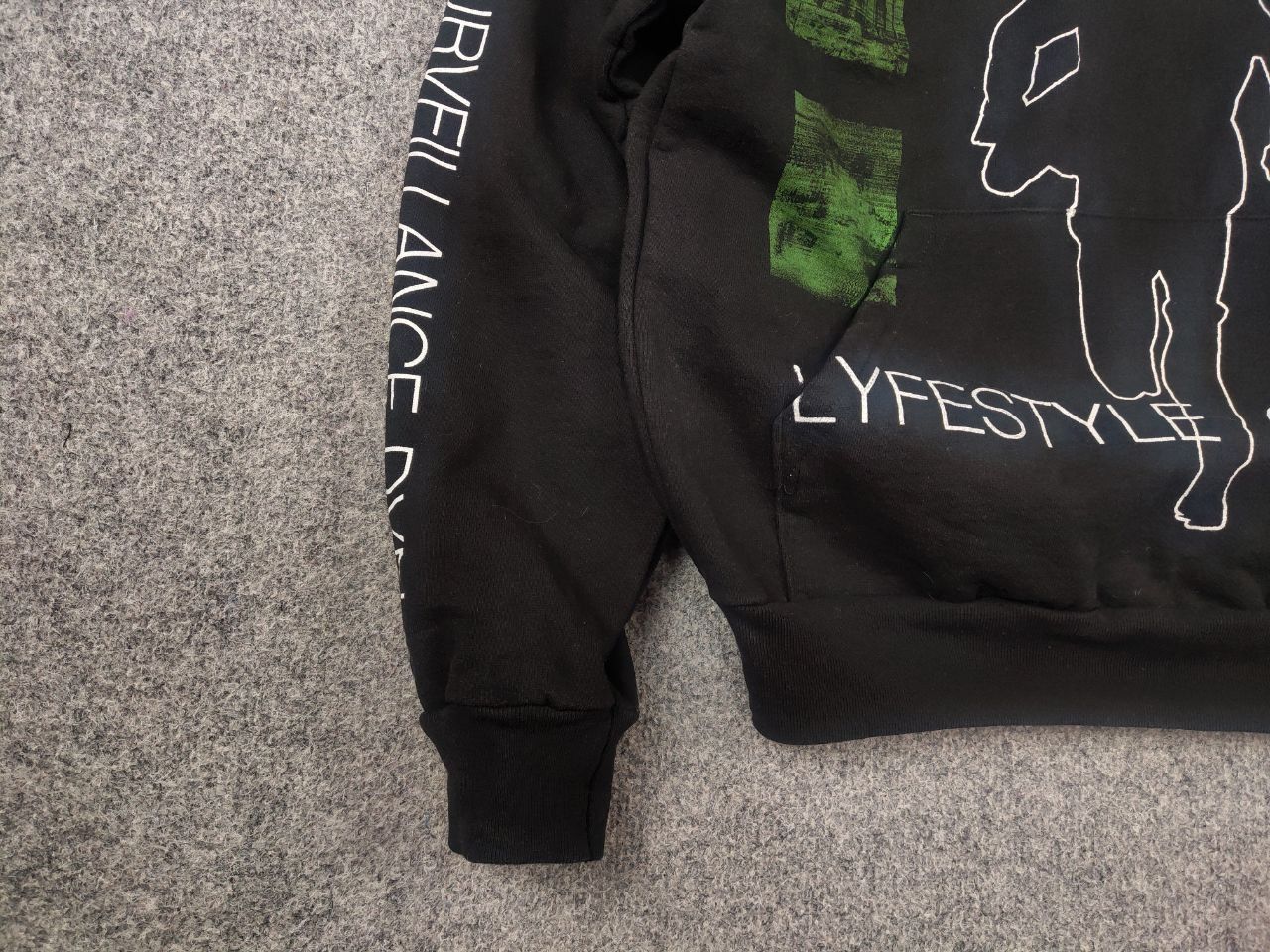 Yeat Yeat 2093 Lyfestyle Corp Surveillance Oversized eye hoodie Size US S / EU 44-46 / 1 - 6 Thumbnail