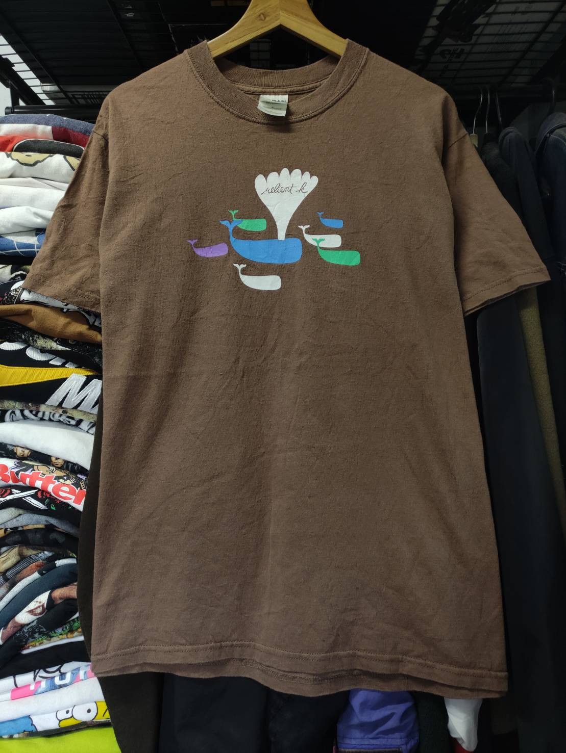 Band Tees Vtg 00's Relient K " Whale " Art T-Shirt Size US M / EU 48-50 / 2 - 2 Thumbnail