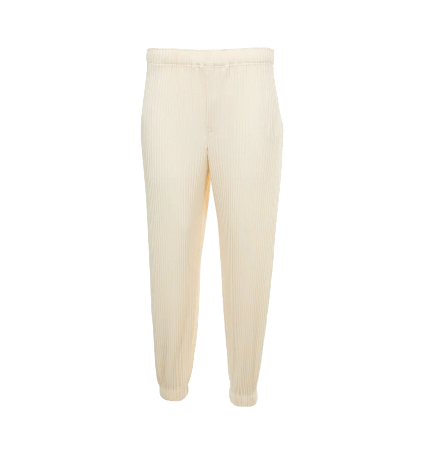 Issey Miyake o1h1sh11224 Pants in Vanilla White Size US 28 / EU 44 - 1 Thumbnail