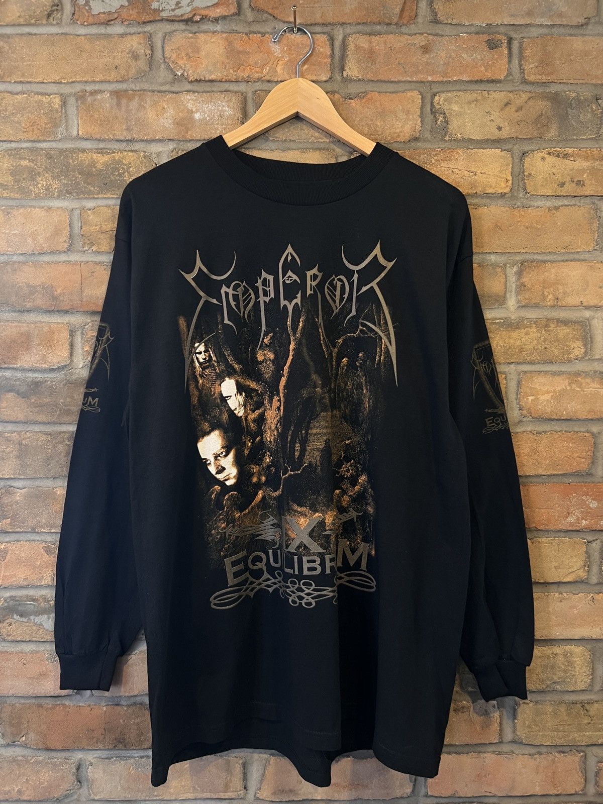 Band Tees 00s Emperor IX Equilibrium Long Sleeve T Shirt Size US L / EU 52-54 / 3 - 1 Thumbnail