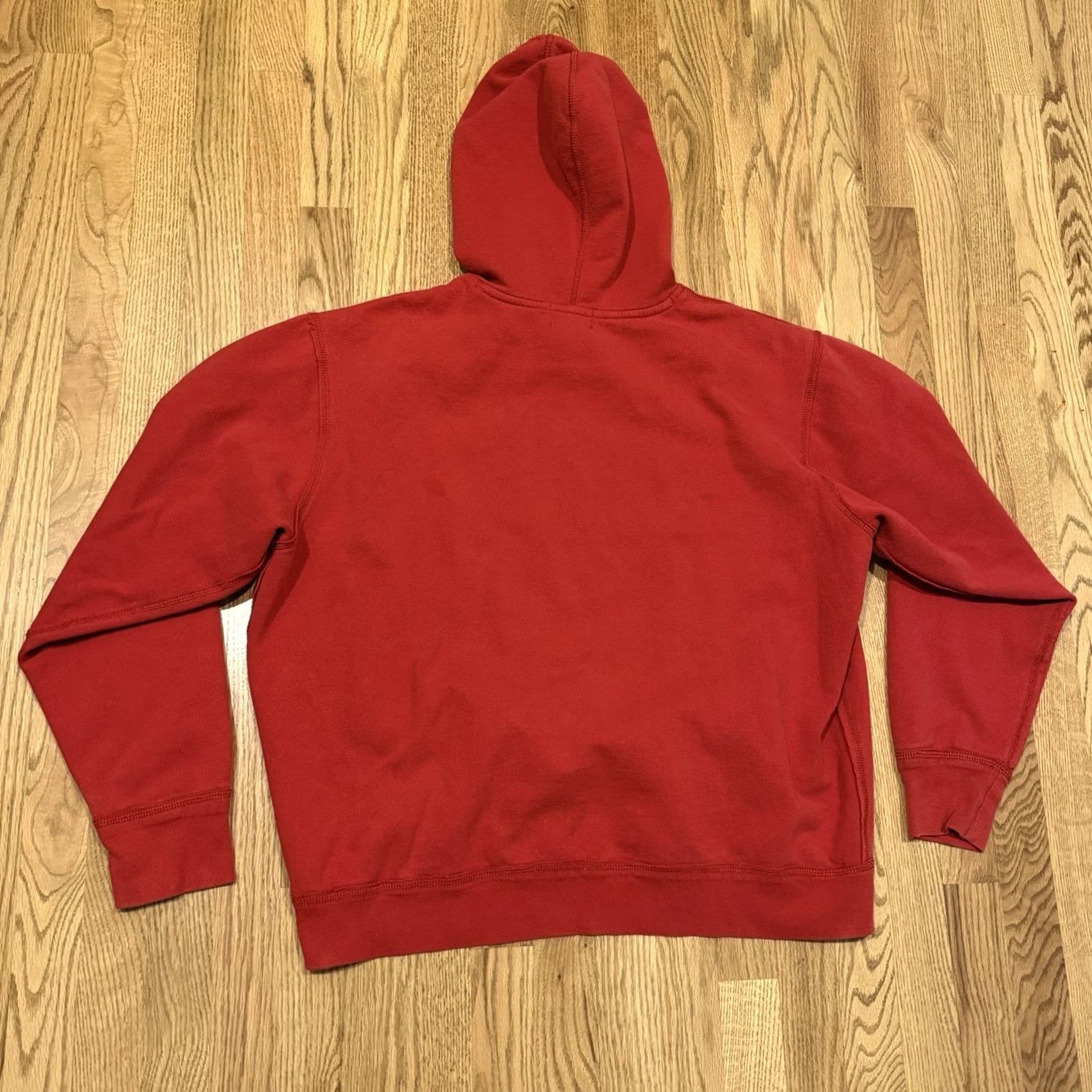 Polo Ralph Lauren Vtg Polo Jeans Company Ralph Lauren Hoodie Sweatshirt Red Pullover Men’s Large Size US L / EU 52-54 / 3 - 2 Thumbnail
