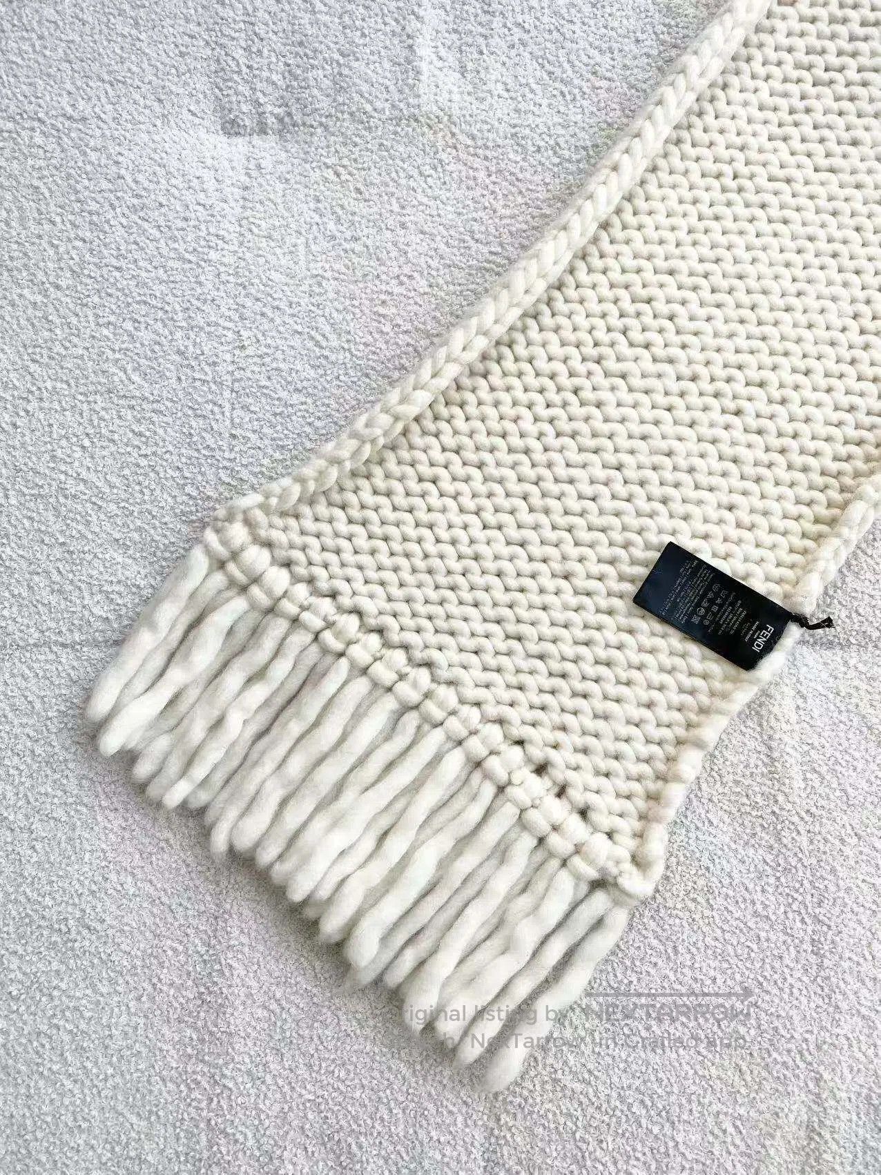 Fendi Fendi Letter logo scarf| Size ONE SIZE - 6 Thumbnail