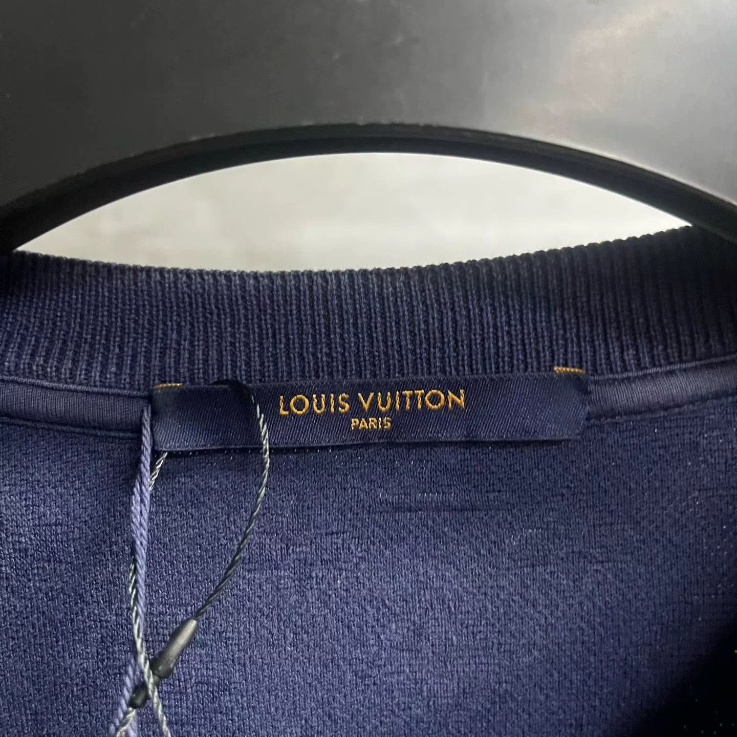 Louis Vuitton Louis Vuitton Navy 3D Pocket Short Sleeve Size US L / EU 52-54 / 3 - 2 Thumbnail